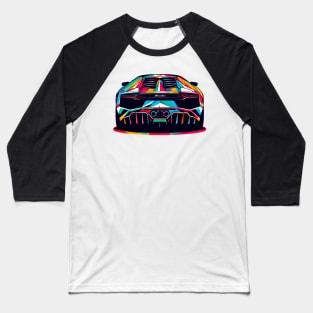 Lamborghini Sport Car Baseball T-Shirt